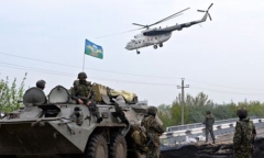 Quân đội Ukraine lại tấn công Slaviansk
