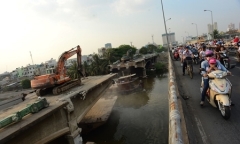 TP. Hồ Chí Minh: Khẩn trương tháo dỡ cầu 92 tuổi, bị xuống cấp trầm trọng