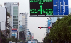 TP Hồ Chí Minh công khai chỉ số chất lượng môi trường trên bảng điện tử