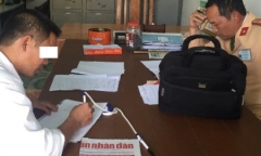 Tước GPLX, phạt nguội 7 triệu đồng tài xế chạy ngược chiều trên cao tốc