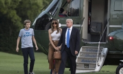 Vợ và con trai út Tổng thống Trump chính thức đến sống tại Nhà Trắng