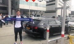 Đoàn Văn Hậu đã có mặt tại Hà Lan ký hợp đồng với CLB Heerenveen