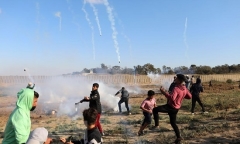 Ít nhất 56 người Palestine thiệt mạng trong cuộc đụng độ với binh sĩ Israel