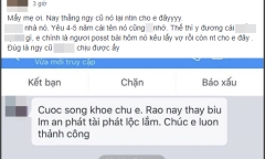Phì cười với tin nhắn 