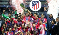 Đánh bại Real Madrid, Atletico Madrid lần thứ 3 giành Siêu cúp Châu Âu