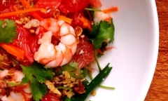 Salad tôm bưởi – vừa ngon lại vừa giảm cân giữ dáng
