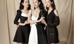 Lộ diện 2 cô em gái xinh đẹp của Á hậu Hà Thu