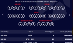 Kết quả xổ số điện toán Vietlott ngày 29/6: 4 khách hàng trúng giải nhất MAX 4D