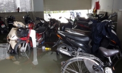 Hàng loạt hầm để xe ở Sài Gòn biến thành 