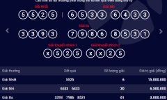 Kết quả xổ số điện toán Vietlott ngày 1/7: Giải nhất MAX 4D đã có chủ