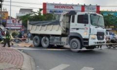 Tin tai nạn giao thông mới nhất ngày 18/42020: Xe ben ôm cua cán cụ bà tử vong