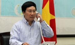Điện đàm cấp cao về việc giàn khoan Trung Quốc