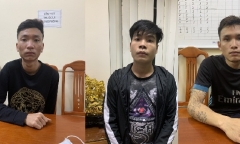 Tạm giữ 3 đối tượng chặn xe ban đêm cướp tài sản của công nhân