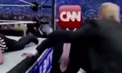 Nhà Trắng lên tiếng về video Tổng thống Trump “đấm thục mạng” CNN