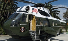 Siêu trực thăng Marine One của Tổng thống Donald Trump đến Việt Nam