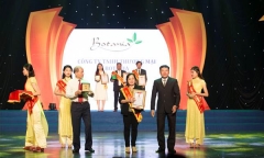 Công ty Botania vinh dự lọt Top 10 Thương hiệu nhãn hiệu tin dùng 2018