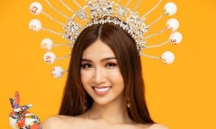 Bộ trang phục dân tộc gây tranh cãi của Đỗ Nhật Hà tại Hoa hậu Chuyển giới quốc tế 2019