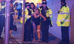 Hiện trường vụ nổ lớn tại nhà thi đấu Manchester, ít nhất 19 người chết