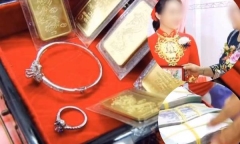 Nhà trai nạp tài gần 2 tỷ đồng, gia đình cô dâu có màn 