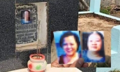 Đồng Nai: Người dân bàng hoàng phát hiện hàng chục ngôi mộ bị dán ảnh phụ nữ lạ