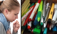 Những vật kỳ lạ bác sĩ tìm thấy trong phổi thiếu nữ