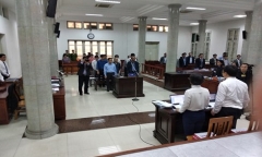 Xử vụ vỡ đường ống nước sông Đà: Ông Phí Thái Bình xin vắng mặt vì lâm bệnh