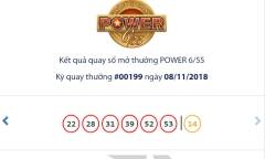 Kết quả xổ số Vietlott hôm nay 8/11/2018: Lộ bộ số vừa trúng Jackpot 
