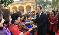 Ninh Bình mãi tự hào về người con ưu tú - Chủ tịch nước Trần Đại Quang