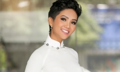 H'Hen Niê khoe nhan sắc ấn tượng, tiết lộ đang tăng cân chuẩn bị thi Miss Universe