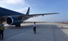 Vụ máy bay đáp nhầm đường băng: Vietnam Airlines chính thức lên tiếng