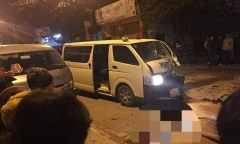 Ô tô biển xanh tông chết 2 thanh niên đi xe máy