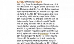 Phạt hơn 12 triệu đồng người bịa chuyện bắt cóc trẻ em để 