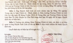 Thu hồi bằng Trung cấp Chính trị của học viên dùng bằng tốt nghiệp THPT giả