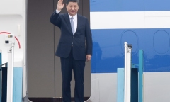 Những hình ảnh đầu tiên của Tổng Bí thư, Chủ tịch Tập Cận Bình tại Hà Nội