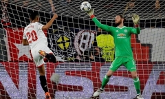 De Gea tỏa sáng, MU vất vả giành trận hòa với Sevilla