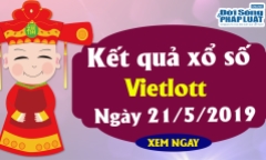 Kết quả xổ số Vietlott ngày 21/5/2019