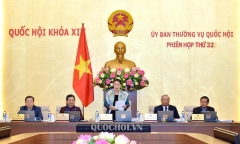 UBTVQH xem xét, thông qua các Nghị quyết về công tác tổ chức, cán bộ