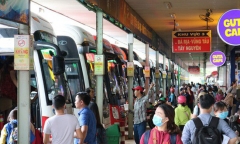 Vé xe ngày Tết Kỷ Hợi 2019: Xuất hiện tình trạng khan hiếm, giá tăng