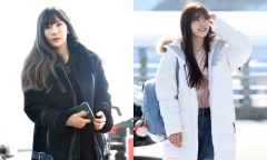 Taeyeon, Kim Yoo Jung đẹp tựa thiên thần tại sân bay đi dự MAMA 2016