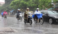 Chiều nay, miền Bắc có mưa, trời chuyển rét