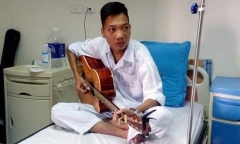 Bệnh nhân sống nhờ máu của người khác truyền cảm hứng bằng những bản tình ca