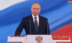 Ông Vladimir Putin tuyên thệ nhậm chức Tổng thống Nga lần thứ 4