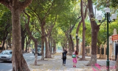 Hà Nội vắng vẻ trở thành điểm “sống ảo” dịp lễ 30/4 và 1/5