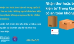 Nhận thư, bưu kiện từ Trung Quốc có nguy cơ lây nhiễm virus corona không?