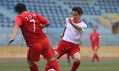 Phó Thủ tướng Vũ Đức Đam ghi 2 bàn trong trận bóng giao hữu với nghị sĩ Hàn Quốc