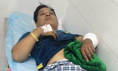 Làm rõ vụ tài xế bị chém trọng thương vì chuyện cẩu xe tại BOT Cai Lậy