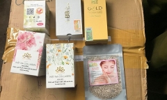 Tạm giữ hàng nghìn sản phẩm làm đẹp không rõ nguồn gốc tại cơ sở kinh doanh