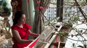 Video: Tân Nhàn bất ngờ hát hit Mỹ Tâm, khoe mai đào ngập nhà đón Tết