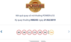 Kết quả xổ số Vietlott hôm nay 23/2/2019: Ai đủ may mắn
