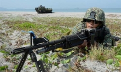 Mỹ, Nhật, Philippines diễn tập hải quân trên Biển Đông